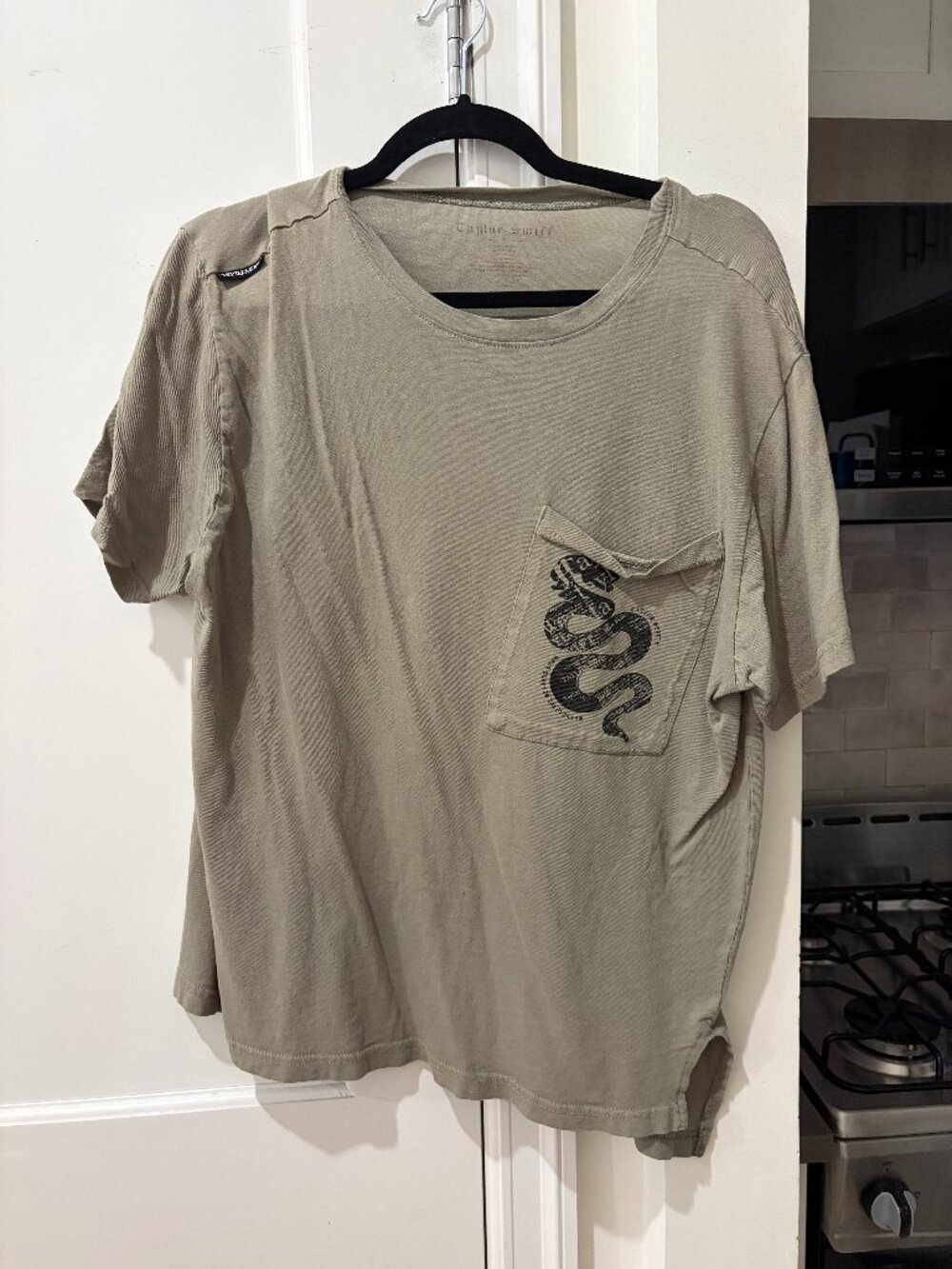 Taylor Swift Green Reputation Snake Tee